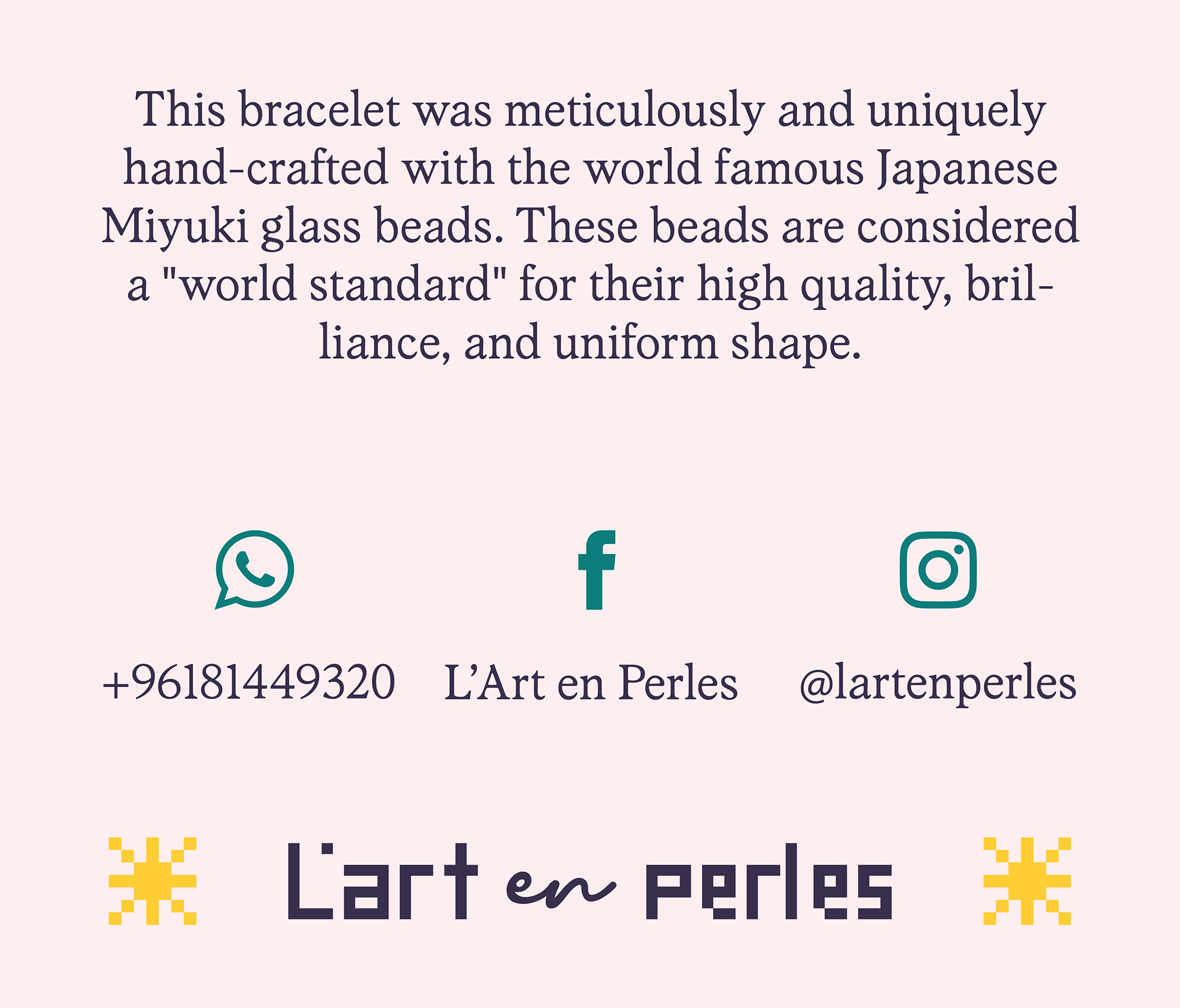L'art en perles